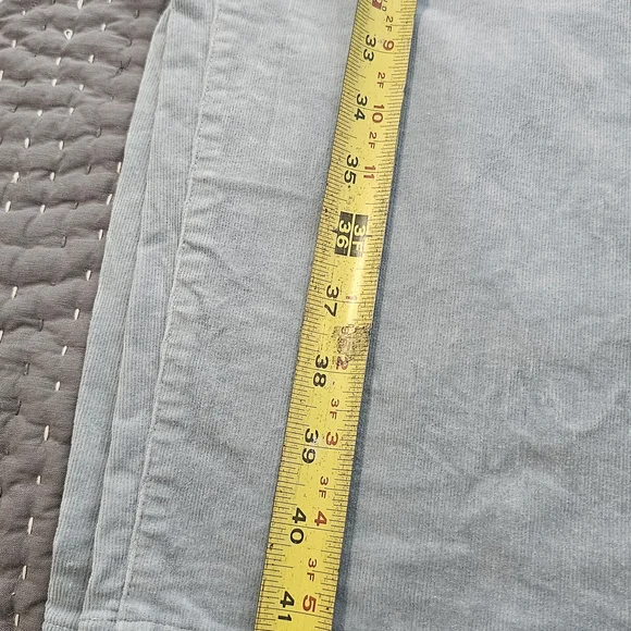 Corduroy Light Blue Pants - Picture 5 of 6